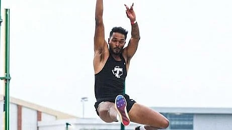 Indian Long Jumper Lokesh Sathyanathan Claims Top Spot In NCAA Meet
