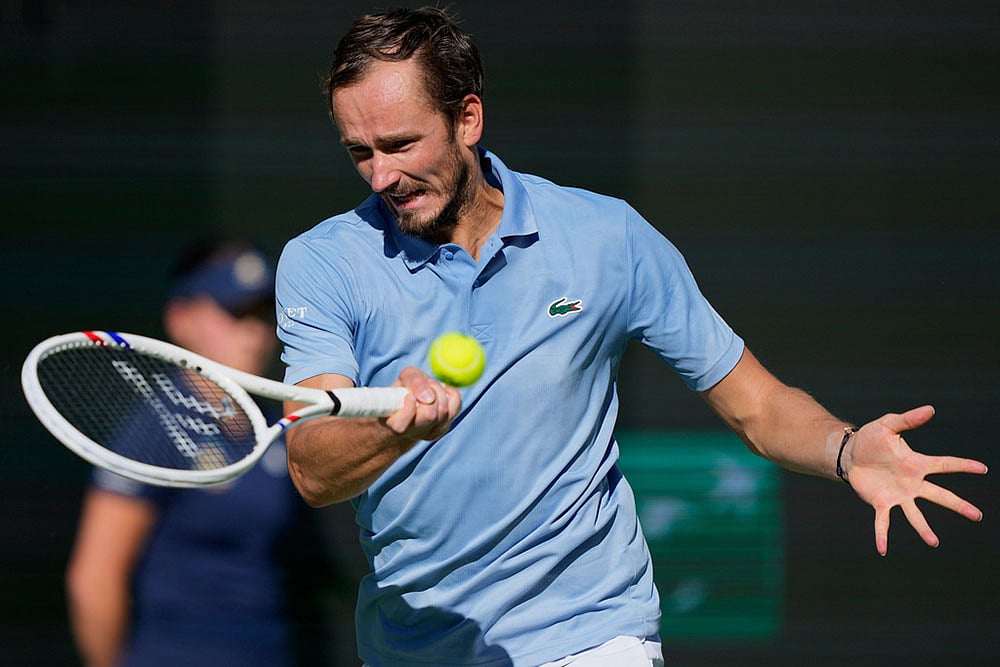 Tennis: Daniil Medvedev vs Carlos Alcaraz