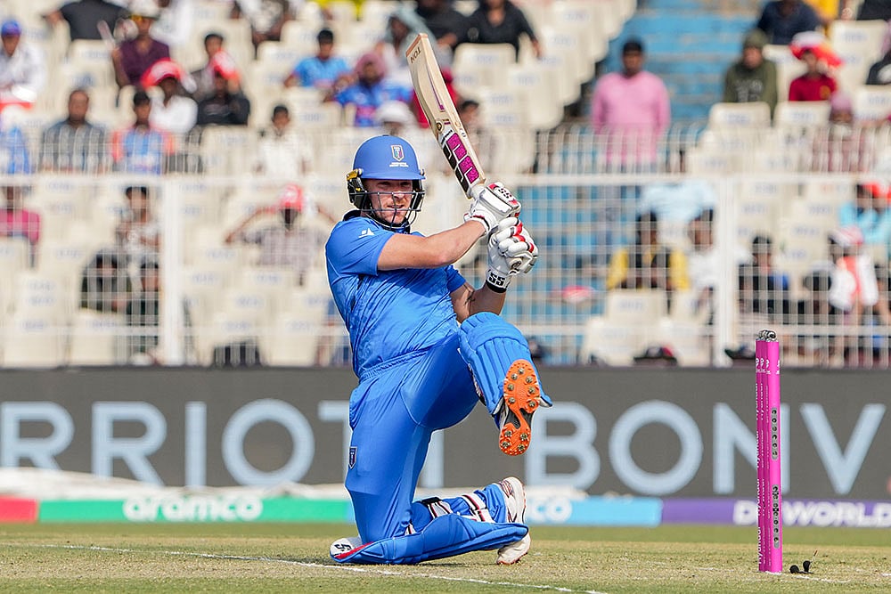 Best Batting action from the ICC Mens T20 World Cup Gian-Piero Meade