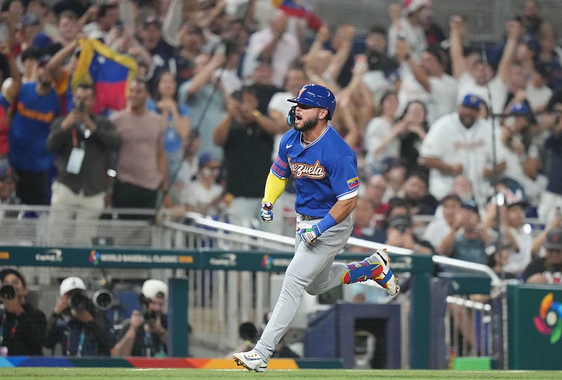 Venezuela Vs Japan World Baseball Classic 2026 quarterfinal match-Venezuelas Wilyer Abreu