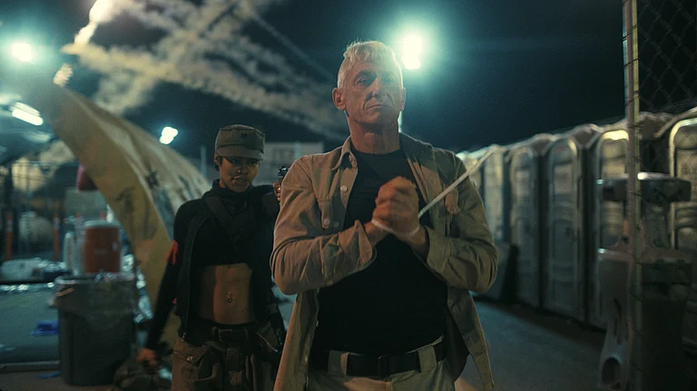 Sean Penn in One Battle After Another Still - IMDB