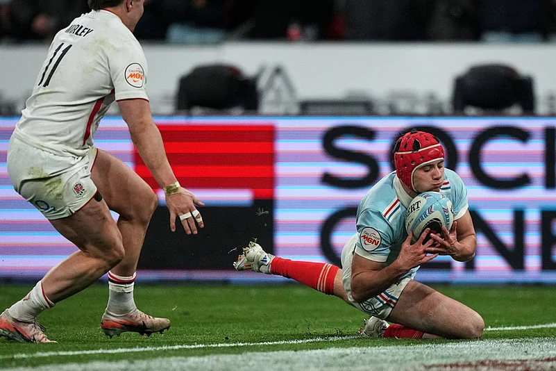 Six Nations Rugby Union Match: France vs England