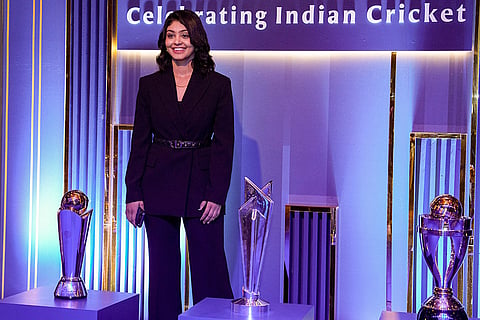 Indian women's cricket team player Harleen Deol during the BCCI Naman Awards 2026, in New Delhi.