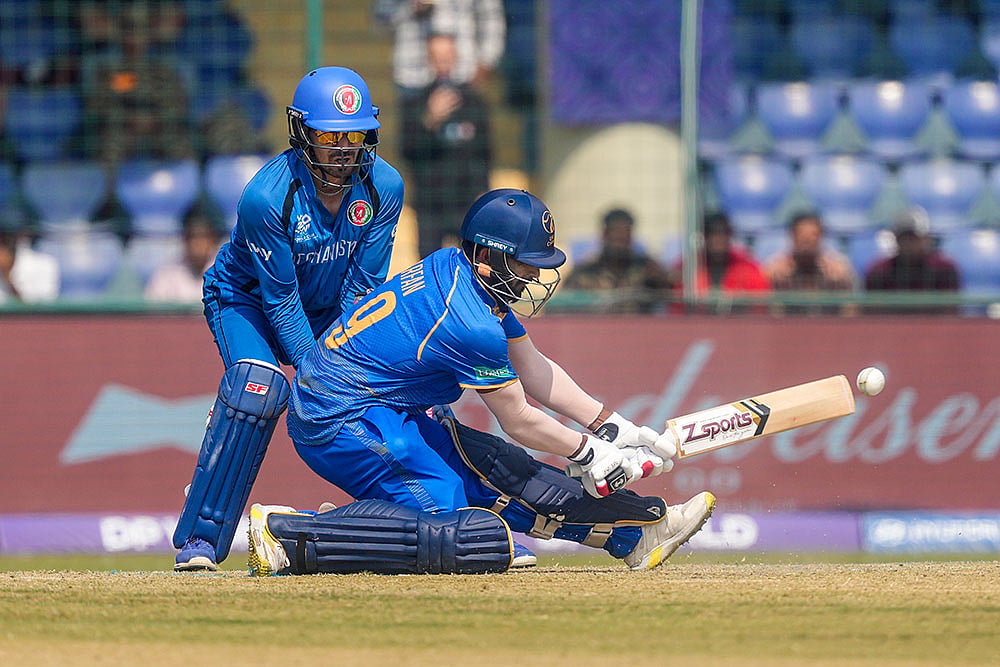 Best Batting action from the ICC Mens T20 World Cup Muhammad Arfan