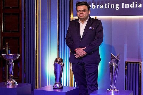 ICC Chairman Jay Shah during the BCCI Naman Awards 2026, in New Delhi.