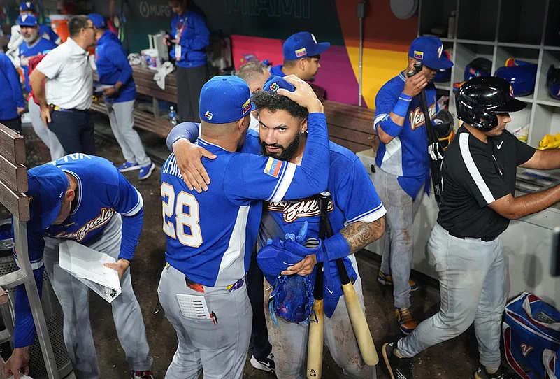 Venezuela Vs Japan World Baseball Classic 2026 quarterfinal Venezuelas Robinson Chirinos