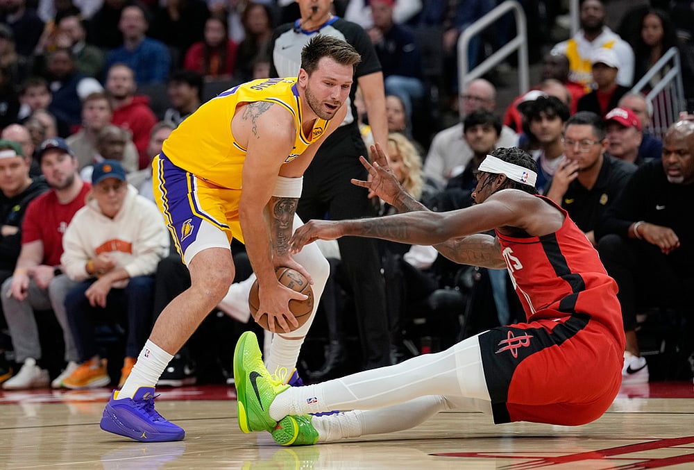 Houston Rockets Vs Los Angeles Lakers NBA basketball-Tari Eason