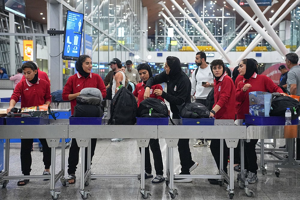 Womens Asia Cup Iran Football Team Exit