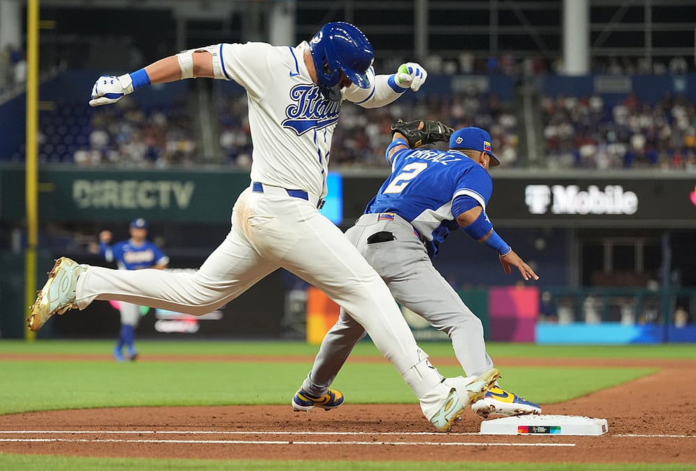 WBC Venezuela vs Italy World Baseball Classic game-Luis Arraez