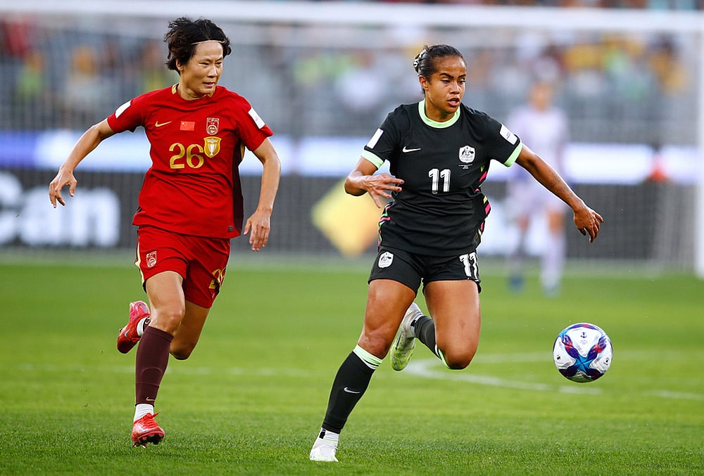 China Vs Australia Semi-Final AFC Womens Asia Cup soccer-Mary Fowler