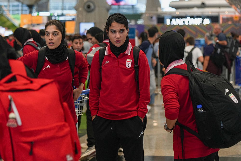 Womens Asian Cup Soccer Iran Exit
