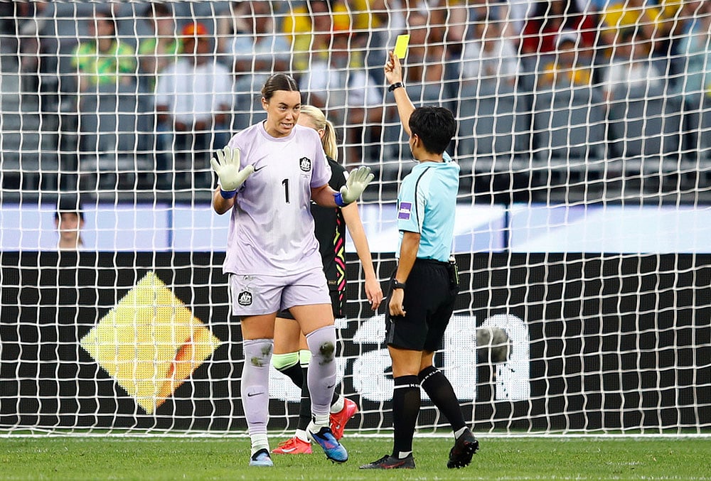 China Vs Australia Semi-Final AFC Womens Asia Cup soccer-Mackenzie Arnold