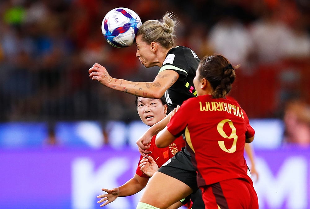 China Vs Australia Semi-Final AFC Womens Asia Cup soccer-Alanna Kennedy