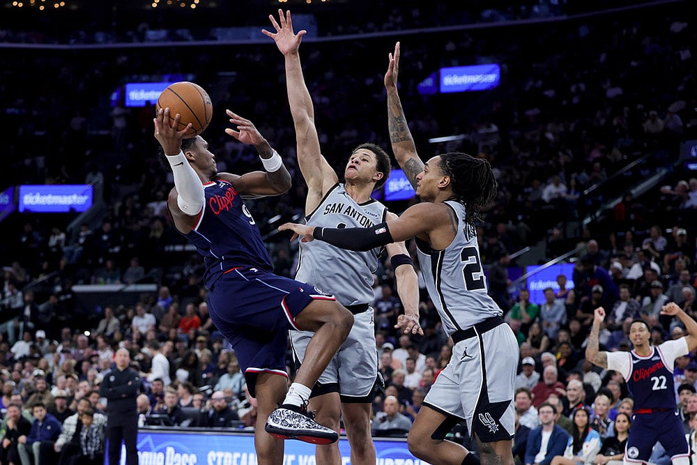 NBA Basketball: San Antonio Spurs vs Los Angeles Clippers