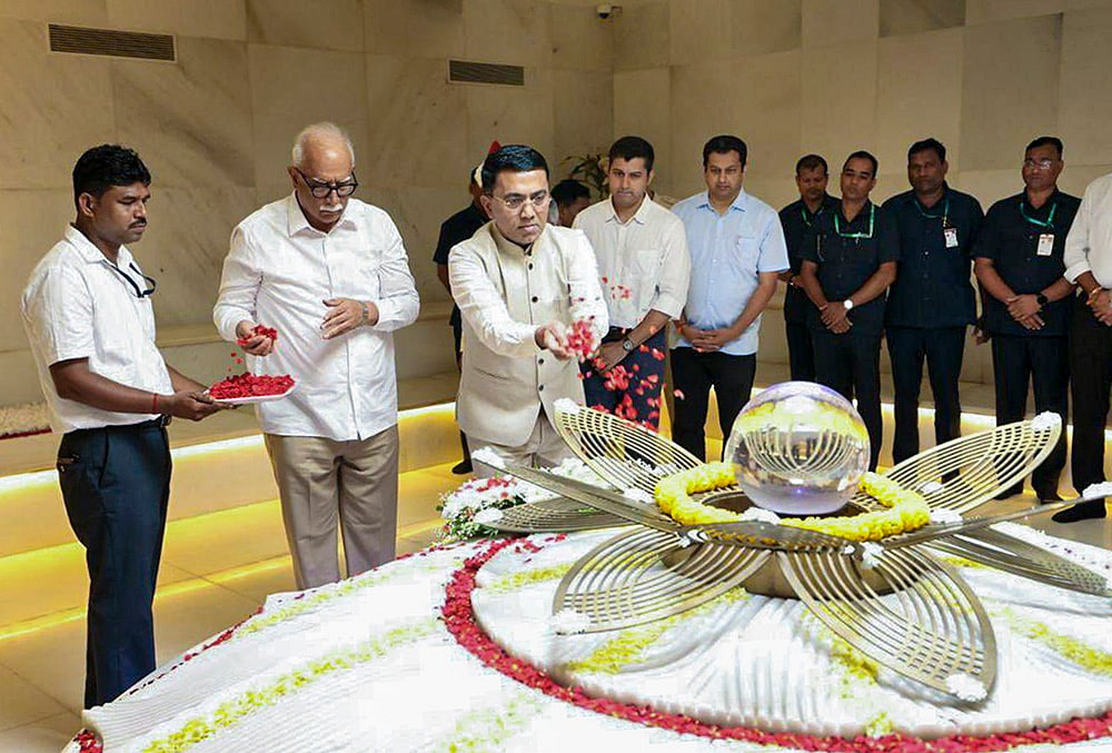 | Photo:  @DrPramodPSawant/X via PTI : Goa Chief Minister Pramod Sawant|