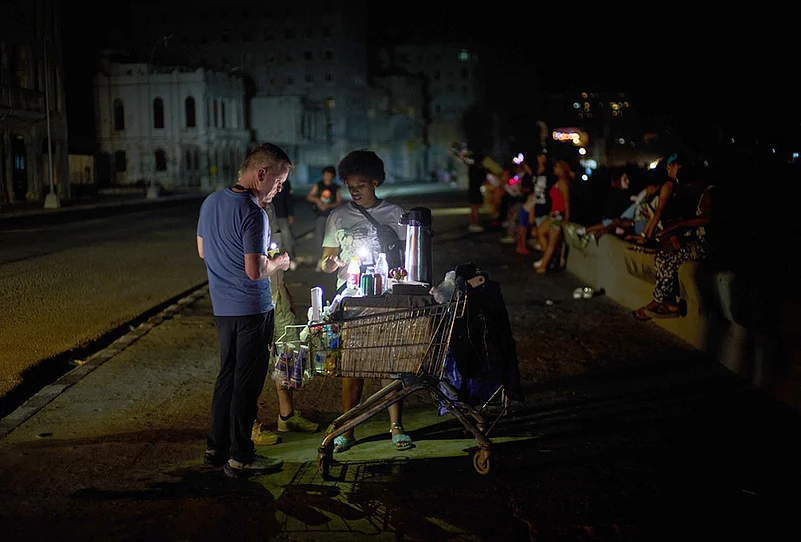 Cuba Blackout -Cuba plunged into islandwide blackout as power crisis worsens