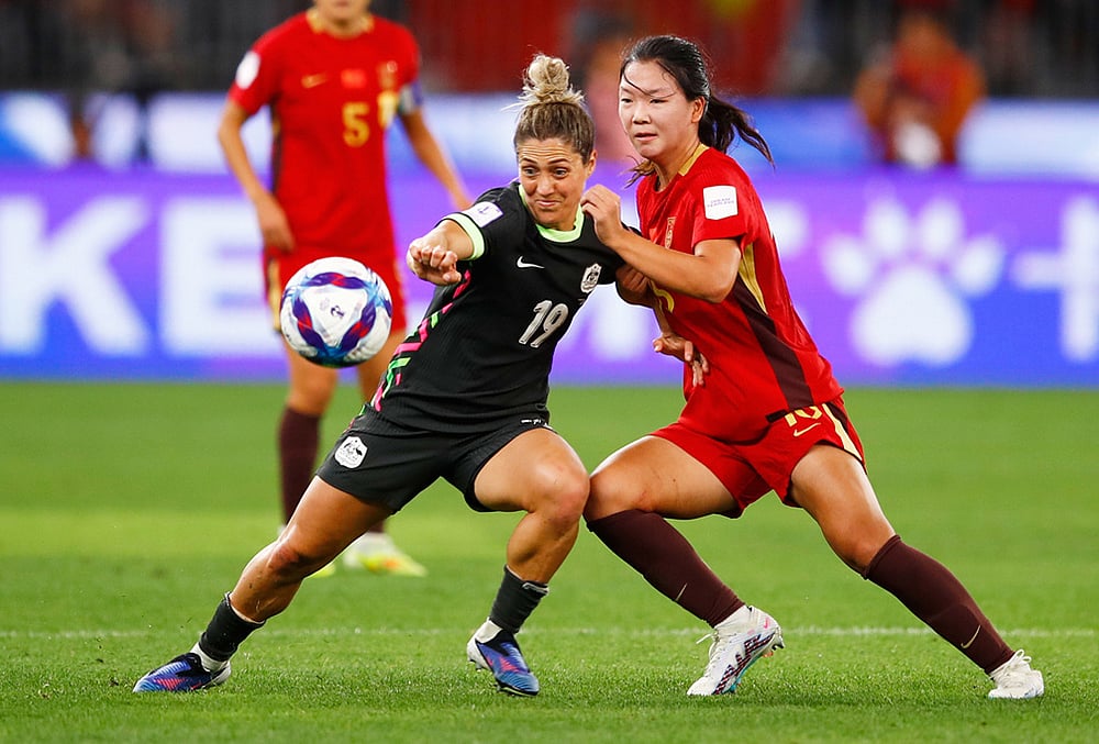 China Vs Australia Semi-Final AFC Womens Asia Cup soccer-Katrina Gorry