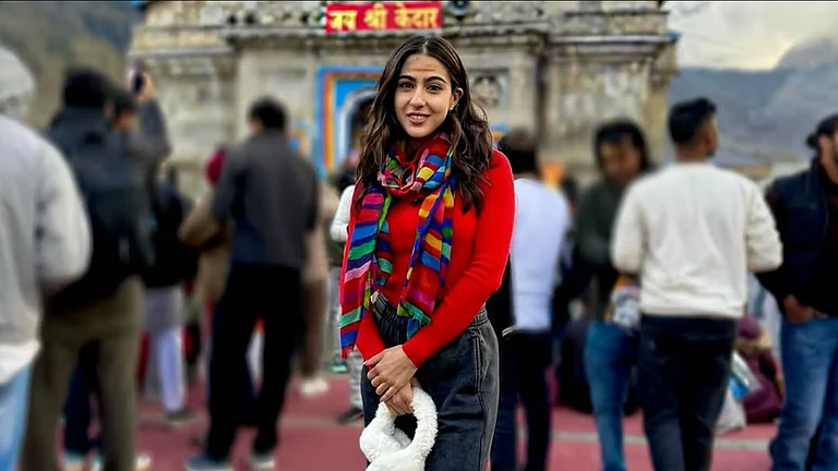 Sara Ali Khan At The Kedarnath Temple
- Instagram