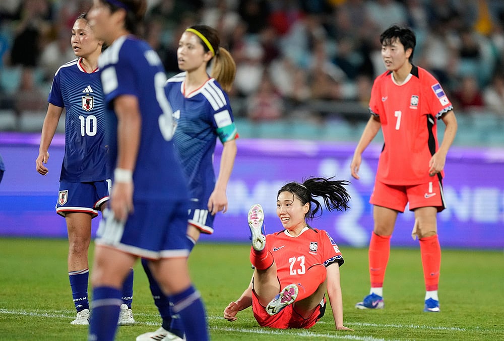 South Korea Vs Japan AFC Womens Asian Cup Semi-Final match-Kang Chae-rim