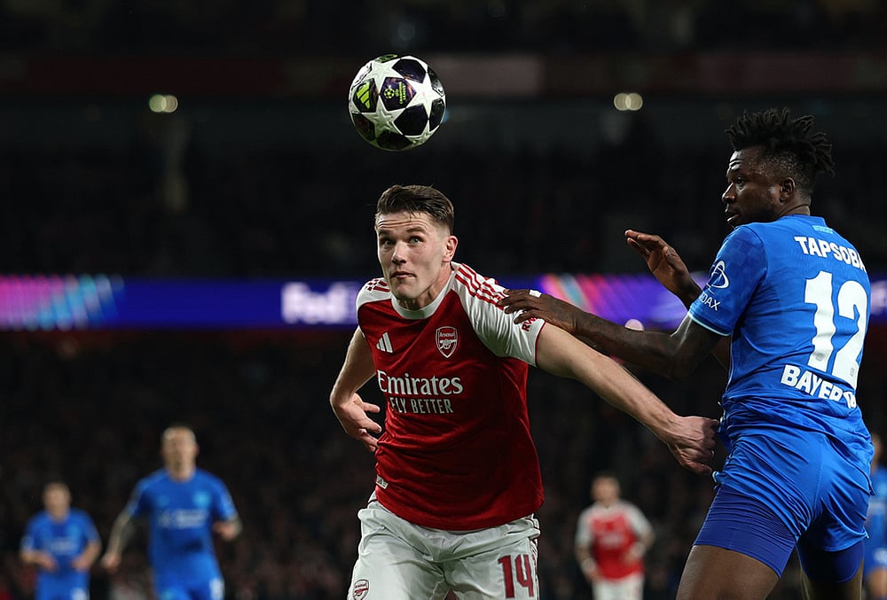 Arsenal vs Bayer Leverkusen Champions League soccer-Viktor Gyoekeres