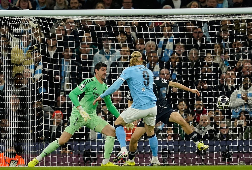 Manchester City vs Real Madrid Champions League soccer-Erling Haaland