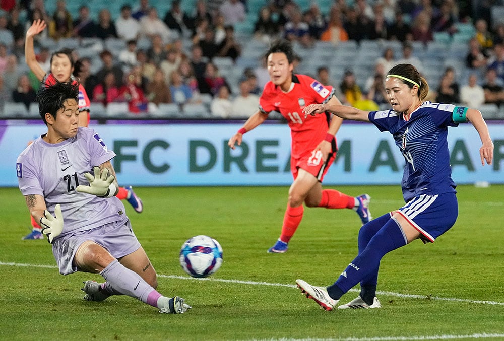 South Korea Vs Japan AFC Womens Asian Cup Semi-Final match-Yui Hasegawa