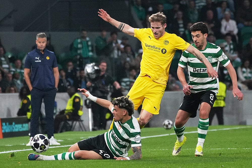 Champions League Soccer Match: Bodo-Glimt vs Sporting CP
