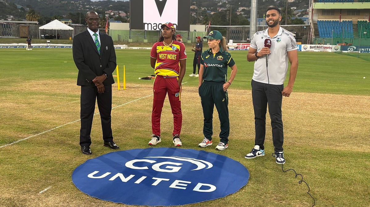 Australia win the toss & chose to bat first in the 1st T20I. - X/windiescricket