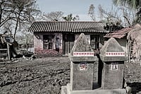 Symphony Of Distraction: Culture Over Capital In Poll-Bound Bengal? | Photo: Animikh chakrabarty : Welfare Economy: An abandoned house in cyclone-hit Raidighi Mathurapur district in West Bengal
