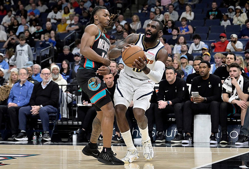 Memphis Grizzlies Vs Denver Nuggets NBA basketball-Tim Hardaway Jr