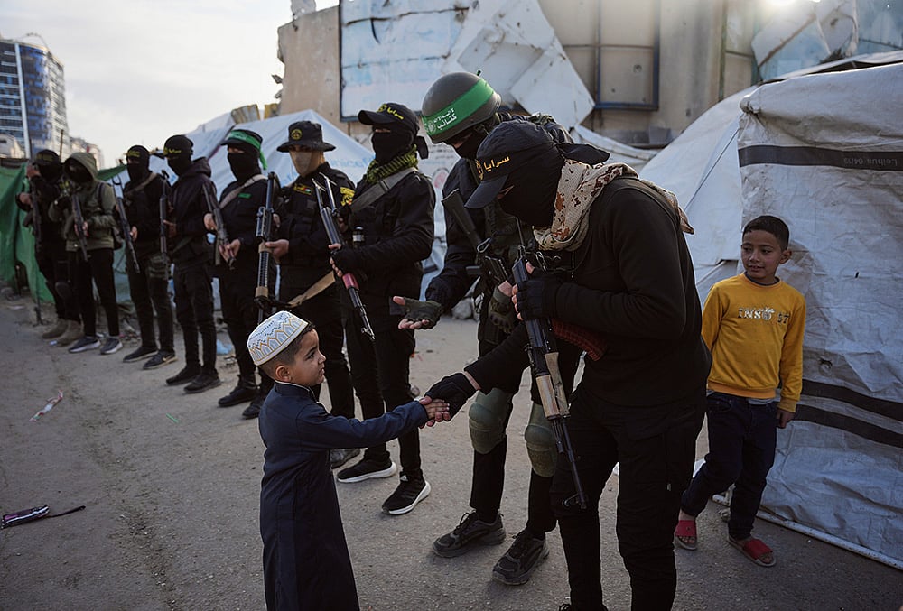 Eid al-Fitr 2026 in Gaza-Palestinian militants from Hamas and Islamic Jihad 