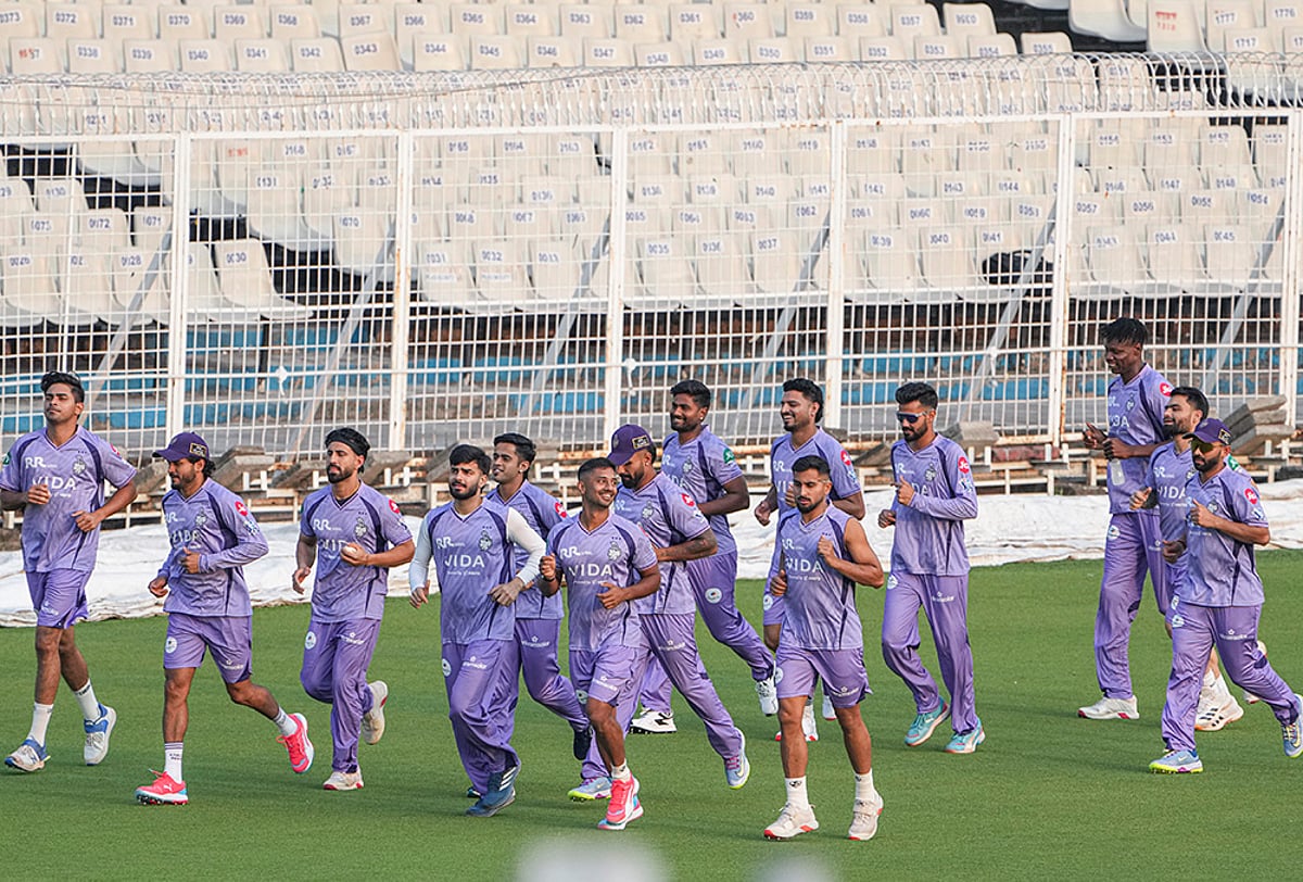 IPL 2026 KKR Training at Eden Gardens-