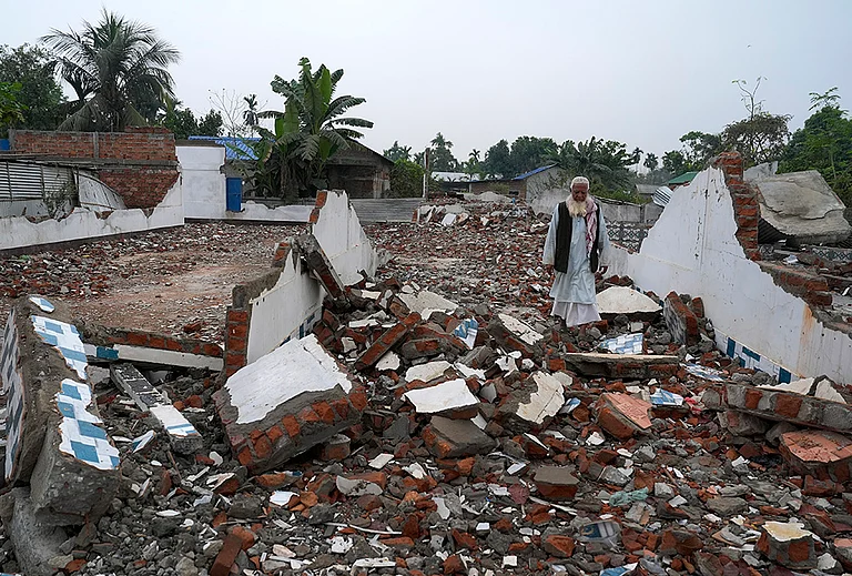 Bilayat Hussain, 55, Moilapather - | Photo: Suresh K Pandey