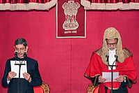 | Source: IMAGO/ANI News : Swearing-in ceremony of newly appointed West Bengal Governor Ravindra Narayan Ravi (or R.N. Ravi) at Lok Bhavan in Kolkata.