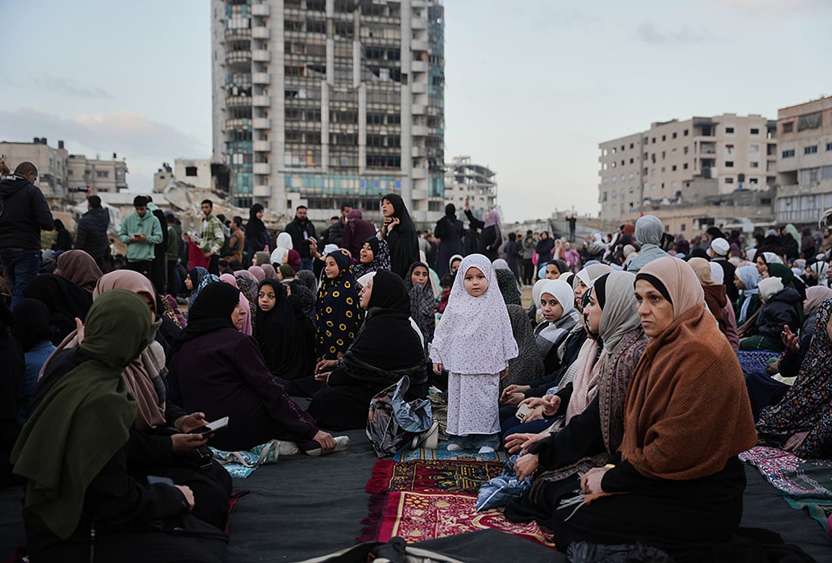 Eid al-Fitr 2026 in Gaza-Eid al-Fitr prayers in Gaza City