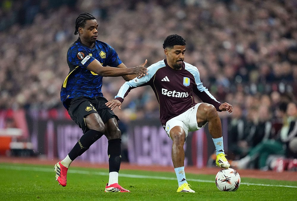 Aston Villa vs LOSC Lille Europa League soccer-Nathan Ngoy