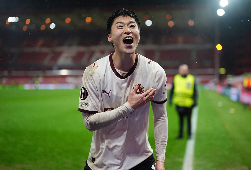 FC Midtjylland vs Nottingham Forest Europa League soccer-Gue-Sung Cho