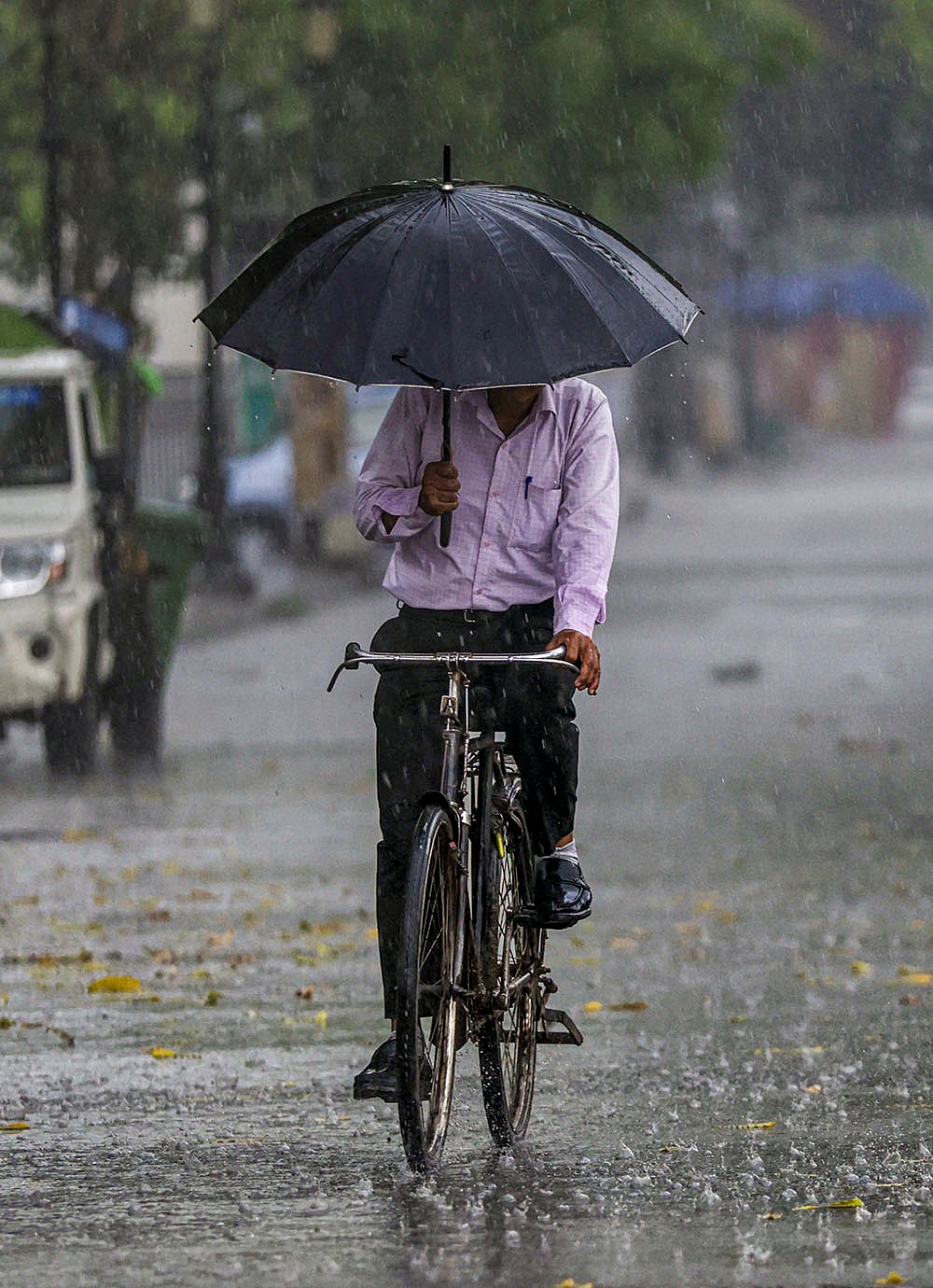 Rainfall in Prayagraj