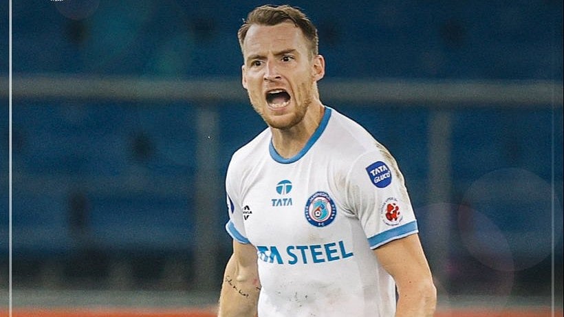 X/Jamshedpur FC : Nikola Stojanovic scored a 89-minute goal for Jamshedpur FC to level the score line at the Jawahar Lal Nehru Stadium in Delhi on Thursday, March 20, 2026.