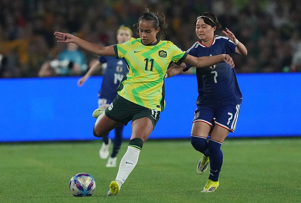 Japan Vs Australia Final AFC Womens Asian Cup 2026 football-Mary Fowler