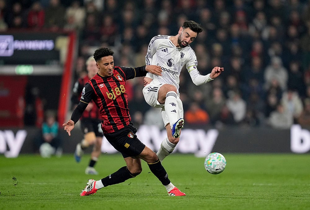 AFC Bournemouth vs Manchester United Premier League soccer- James Hill