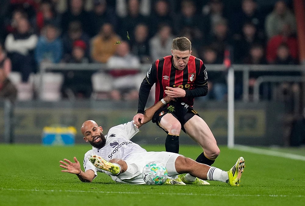 AFC Bournemouth vs Manchester United Premier League soccer-Adrien Truffer