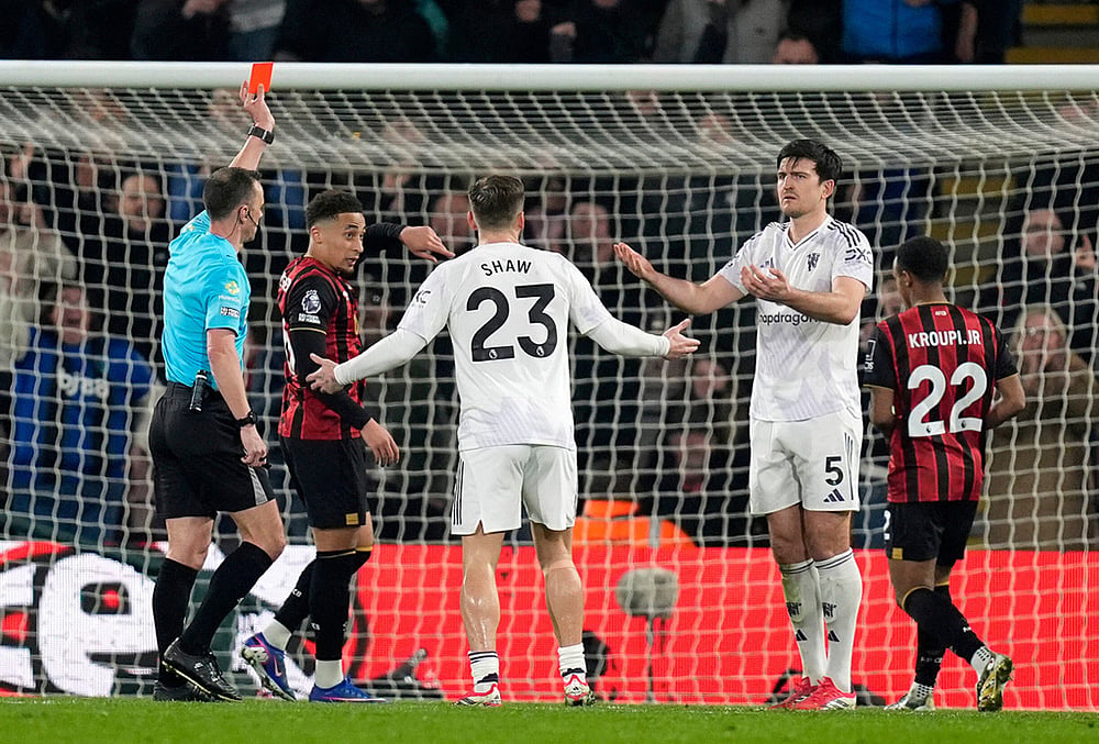 AFC Bournemouth vs Manchester United Premier League soccer-Harry Maguire
