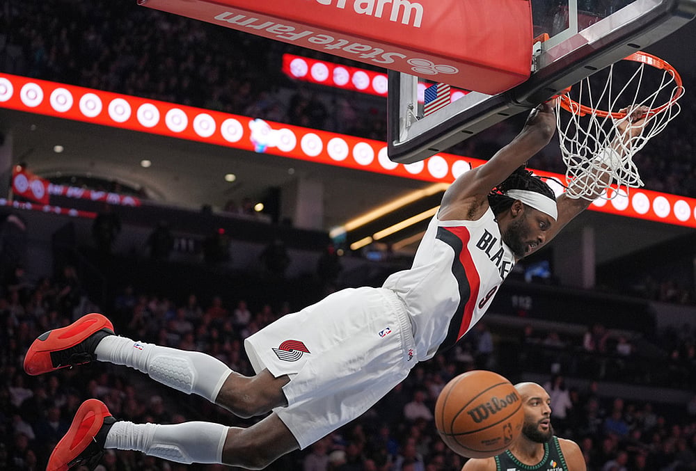 Minnesota Timberwolves Vs Portland Trail Blazers NBA basketball-Jerami Grant