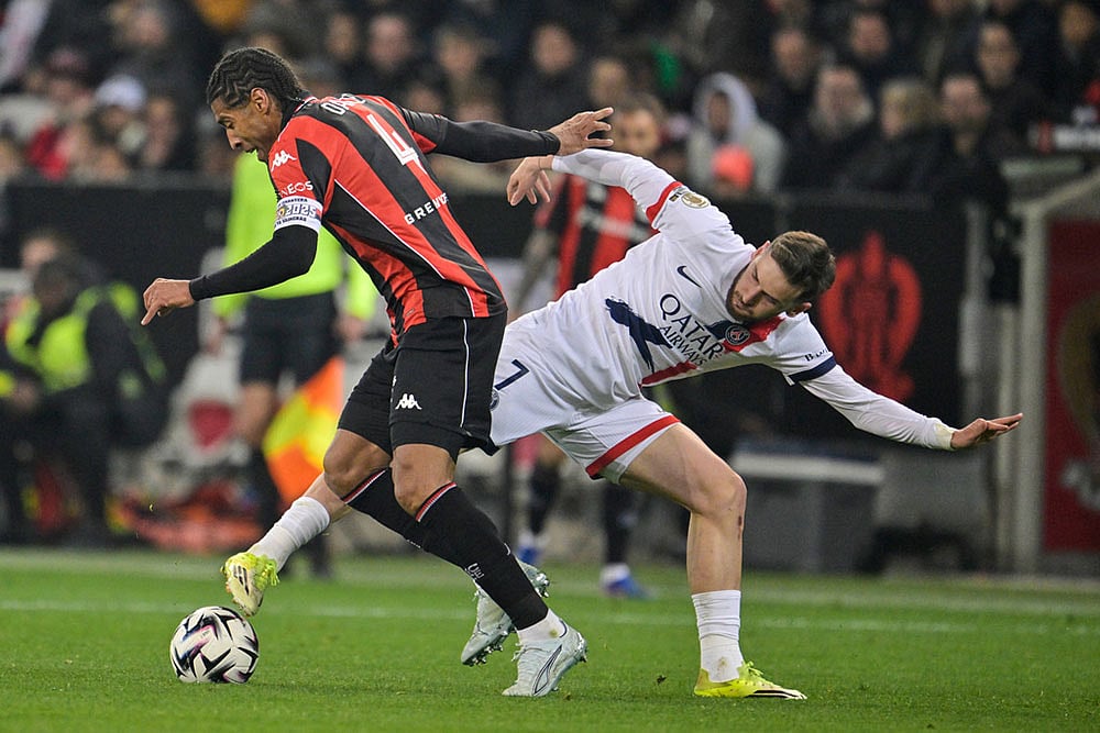 French League One soccer match: Paris Saint-Germain vs OGC Nice
