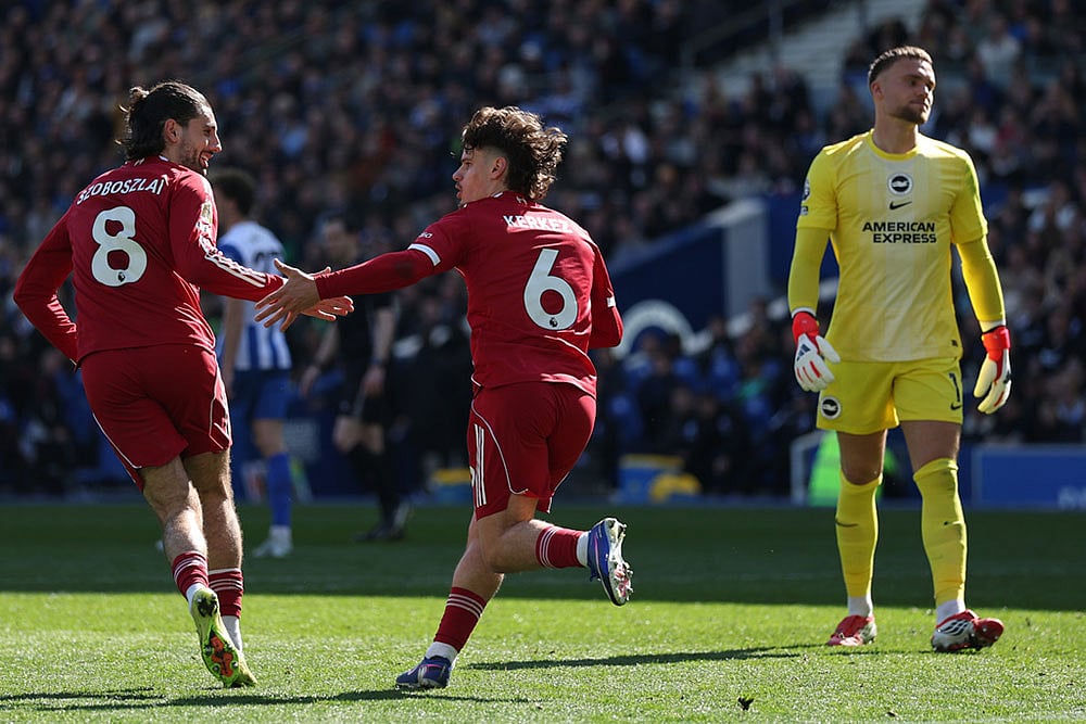 English Premier League 2025-26: Liverpool vs Brighton