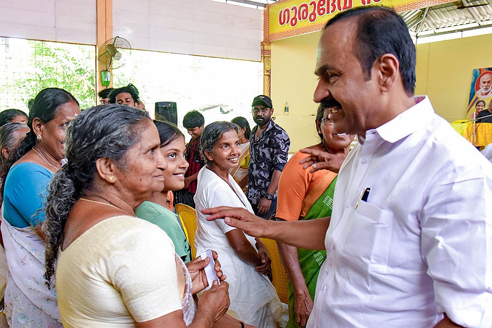 VD Satheesan campaigns in Kochi