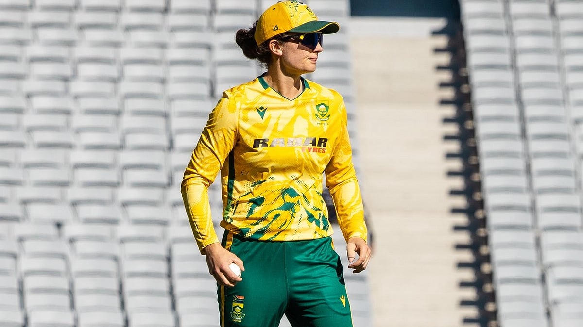 X/ProteasWomenCSA : SA-W skipper Laura Wolvaardt in action.