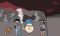 Illustration by Anupriya Yoga : From the Rubble of the Day  |