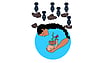 Milking a Burning World Artwork by Anupriya : Milking a Burning World |